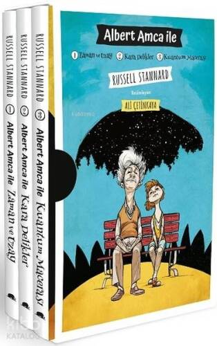 Albert Amca İle: Zaman ve Uzay - Kara Delikler - Kuantum Macerası Seti; (3 Kitap Takım) - 1