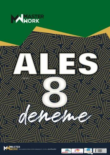 ALES 8 Deneme - ALES 8 Deneme + Çözüm Kitapçığı - 1