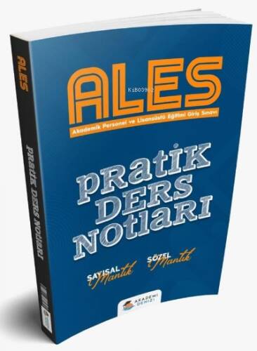 Ales Pratik Ders Notları -2022 - 1