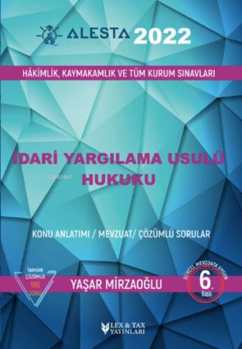 Alesta İdari Yargılama Usulü Hukuku Konu Anlatımı - 1