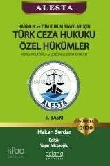 Alesta Türk Ceza Hukuku Özel Hükümler - 1