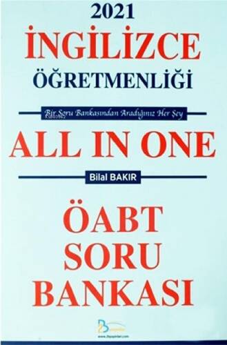 All İn One Öabt İngilizce Soru Bankası - 1