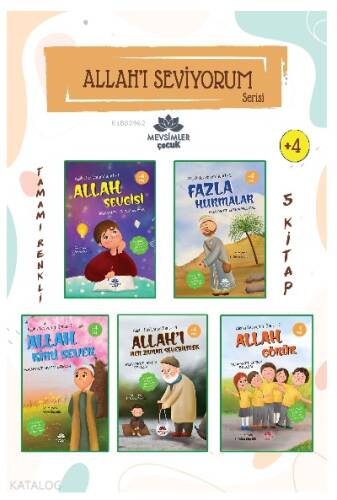 Allah'ı Seviyorum Serisi (5 Kitap) - 1