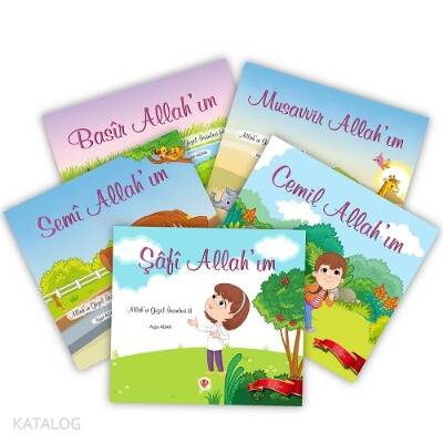 Allahın Güzel İsimleri 3 Seri 5 Kitap Takım - 1