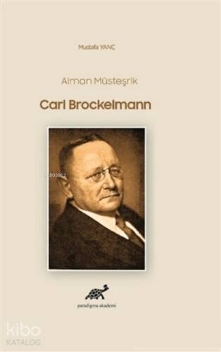 Alman Müsteşrik Carl Brockelmann - 1