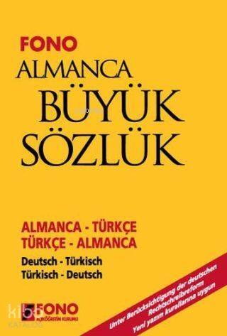 Almanca Büyük Sözlük (cd'li); Almanca-Türkçe / Türkçe-Almanca - 1