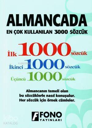 Almancada En Çok Kullanılan 3000 Sözlük - 1