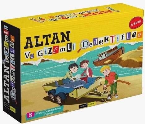 Altan ve Gizemli Dedektifler - 8 Kitap Takım Kutulu - 1