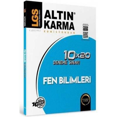 Altın Karma 8. Sınıf LGS Fen Bilimleri 10x20 Deneme Sınavı - 1