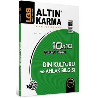 Altın Karma 8.Sınıf LGS Din Kültürü ve Ahlak Bilgisi 10x10 Deneme Sınavı - 1