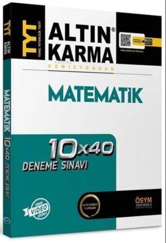 Altın Karma TYT Matematik 10 x 40 Branş Deneme - 1