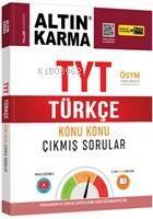 Altın Karma Yayınları TYT Problemler Konu Konu Çıkmış Sorular Altın Karma - 1