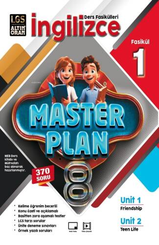 Altın Oran 8.Sınıf İngilizce Master Plan 1.Fasikül - 1