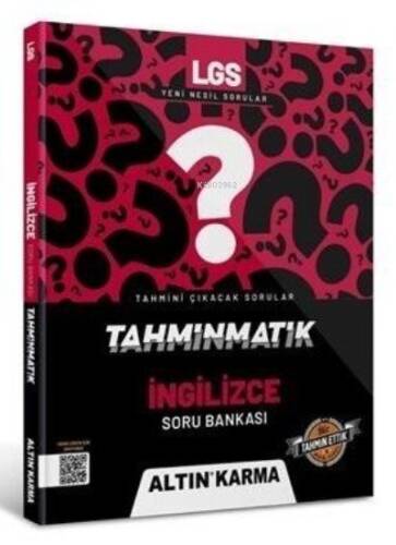 Altınkarma Tahminmatik LGS 8.Sınıf ingilizce Soru Bankası - 1