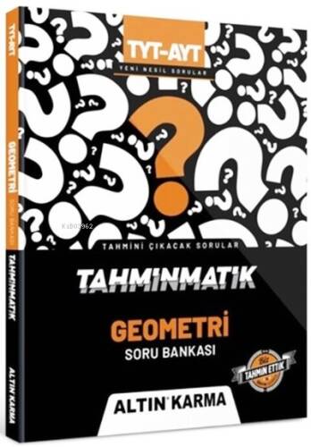 Altınkarma Tahminmatik TYT - AYT Geometri Soru Bankası - 1