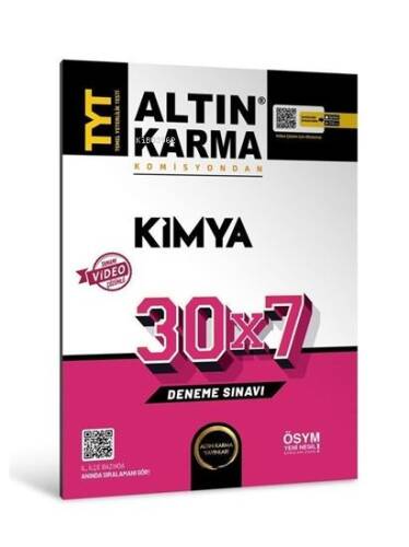 AltınKarma TYT Kimya 30x7 Deneme - 1