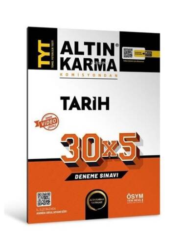 AltınKarma TYT Tarih 30x5 Deneme - 1