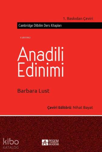 Anadili Edinimi - 1