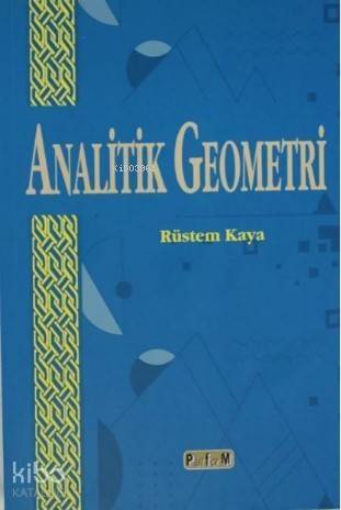 Analitik Geometri - 1