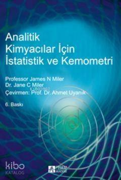 Analitik Kimyacılar için İstatistik ve Kemometri - 1