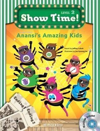 Anansi's Amazing Kids - Show Time Level 2 (CD'li) - 1