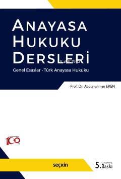 Anayasa Hukuku Dersleri - 1