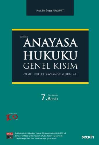 Anayasa Hukuku: Genel Kısım - 1