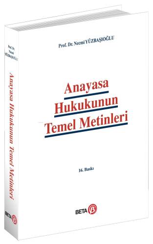 Anayasa Hukukunun Temel Metinleri - 1