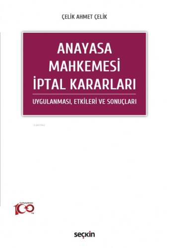 Anayasa Mahkemesi İptal Kararları - 1