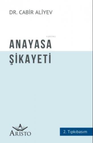 Anayasa Şikayeti - 1