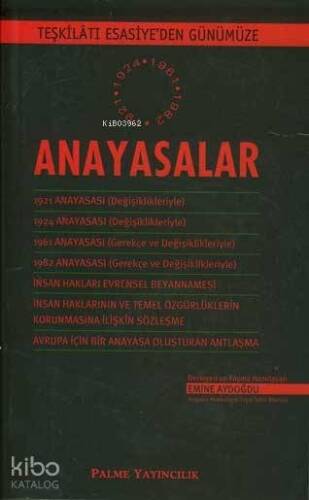 Anayasalar - 1