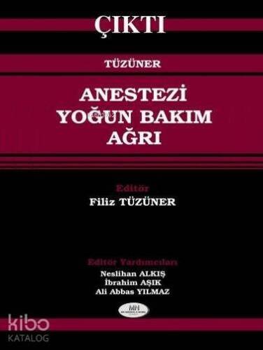 Anestezi Yoğun Bakım Ağrı - 1