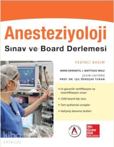 Anesteziyoloji Sınav ve Board Derlemesi - 1