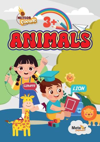 Animals (Hayvanlar) ;Türkçe – İngilizce Boyama Kitabı - 1