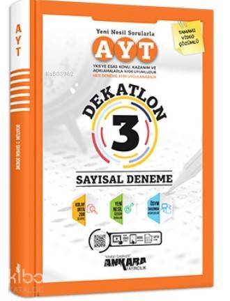 Ankara Yayıncılık TYT Dekatlon 3 Sayısal Deneme - 1