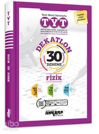 Ankara Yayıncılık TYT Dekatlon Fizik 30 Deneme - 1