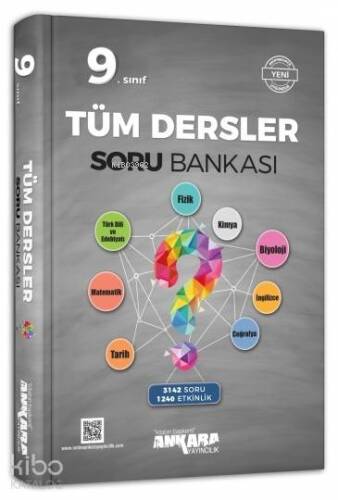 Ankara Yayınları 9. Sınıf Tüm Dersler Soru Bankası Ankara - 1