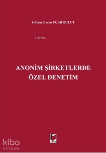 Anonim Şirketlerde Özel Denetim - 1