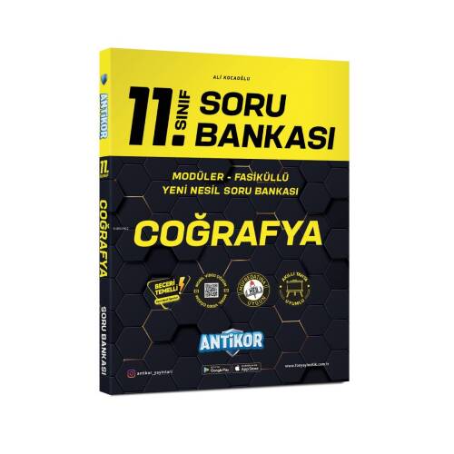 Antikor 11.Sınıf Coğrafya Soru Bankası - 1