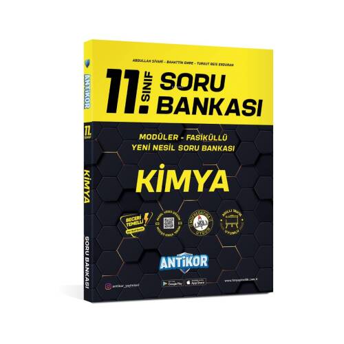 Antikor 11.Sınıf Kimya Soru Bankası - 1