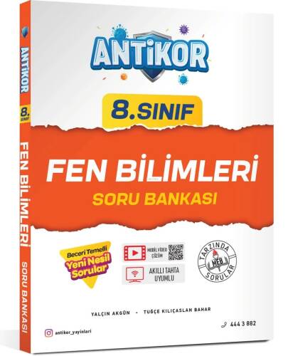 Antikor 8.Sınıf Fen Bilimleri Soru Bankası - 1