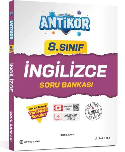 Antikor 8.Sınıf İngilizce Soru Bankası - 1