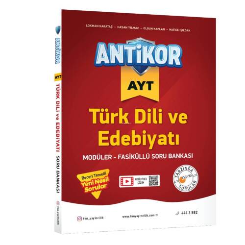 Antikor Ayt Edebiyat Bil.Soru Bankası - 1