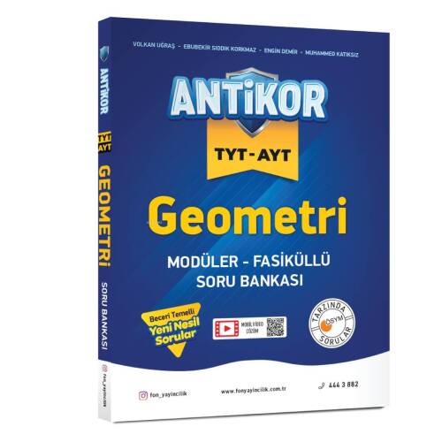 Antikor Ayt Matematik Soru Bankası - 1