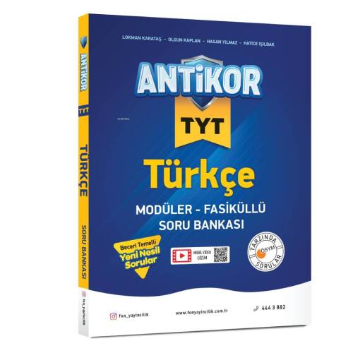 Antikor Tyt Türkçe Soru Bankası - 1