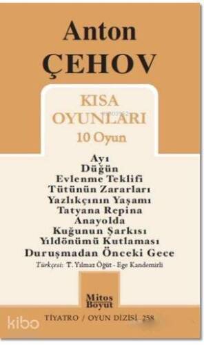 Anton Çehov Kısa Oyunları (10 Oyun) - 1