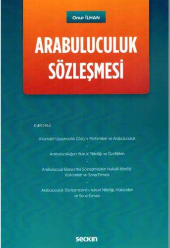 Arabuluculuk Sözleşmesi - 1