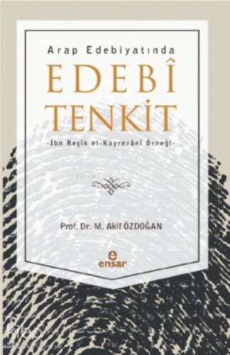 Arap Edebiyatında Edebi Tenkit - 1