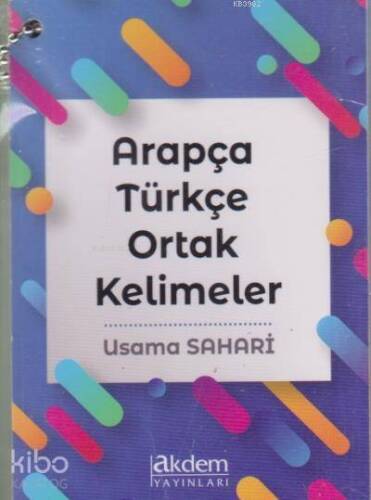 Arapça Türkçe Ortak Kelimeler - 1