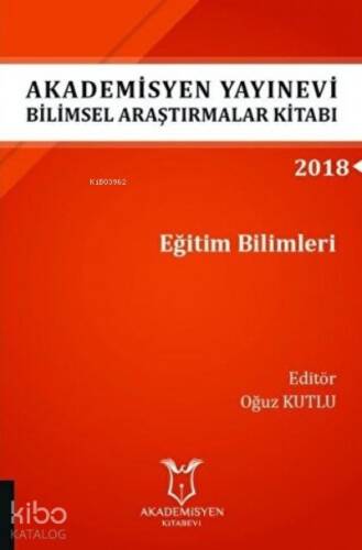 Araştırmalar Kitabı: Eğitim Bilimleri - 1